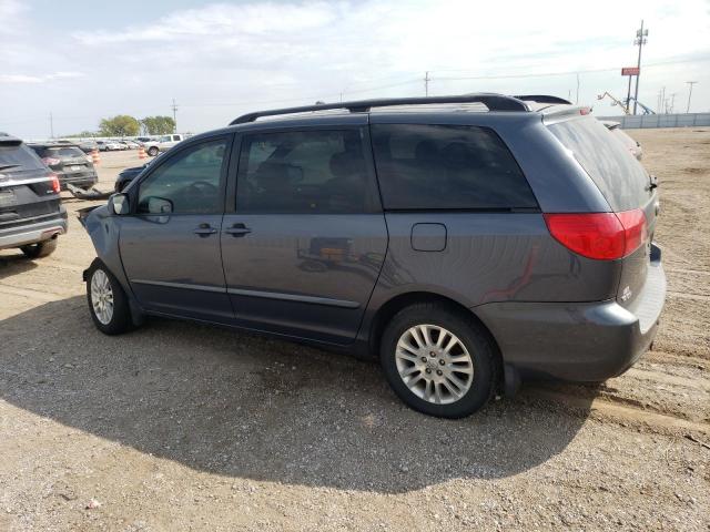 5TDBK22C98S019483 - 2008 TOYOTA SIENNA XLE BLUE photo 2