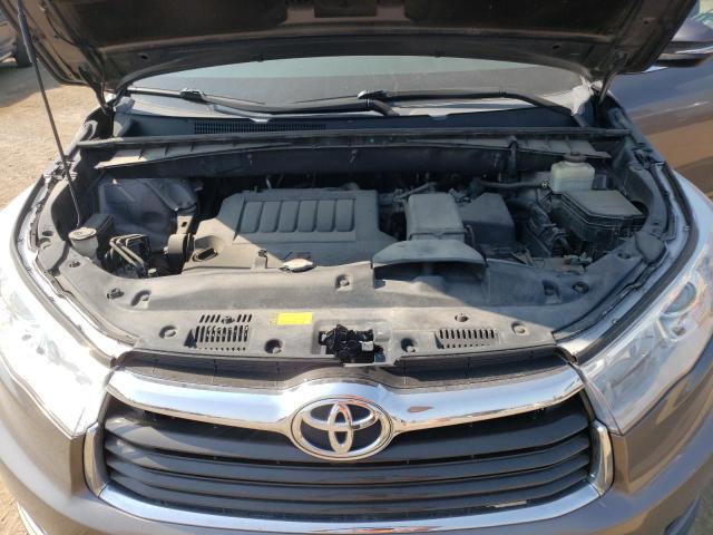 5TDJKRFH1GS500403 - 2016 TOYOTA HIGHLANDER XLE Boz foto 12