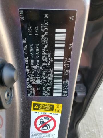 5TDJKRFH1GS500403 - 2016 TOYOTA HIGHLANDER XLE Boz foto 14