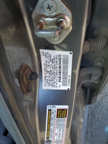 2HGFA16339H344835 - 2009 HONDA CIVIC VP 蓝色 照片 13