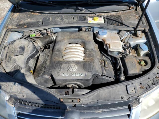 WVWWH63BX4E121887 - 2004 VOLKSWAGEN PASSAT GLX Mavi foto 12