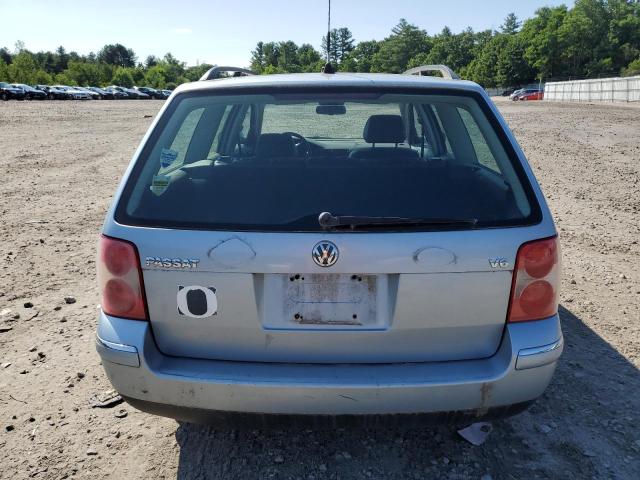 WVWWH63BX4E121887 - 2004 VOLKSWAGEN PASSAT GLX Mavi foto 6