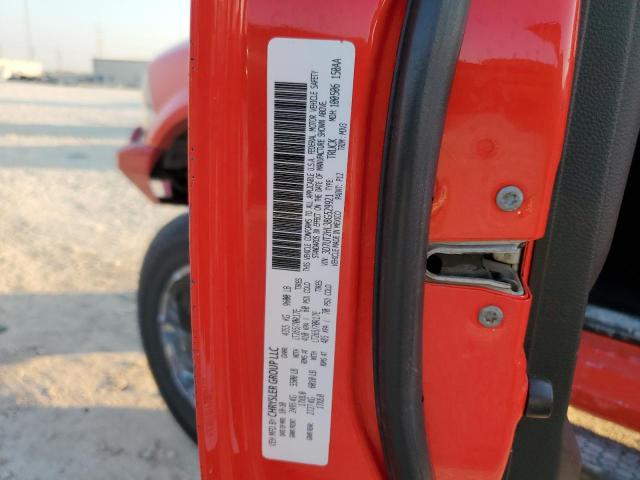 3D7UT2HL3BG529921 - 2011 DODGE RAM 2500 RED photo 12