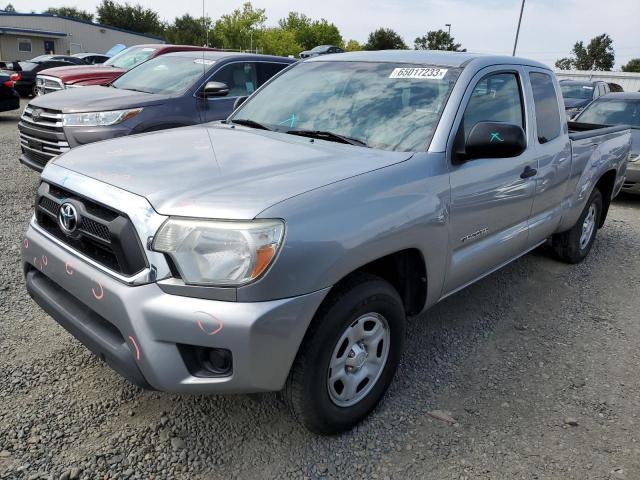 5TFTX4CN8EX040171 - 2014 TOYOTA TACOMA ACCESS CAB ვერცხლისფერი ფოტო 1