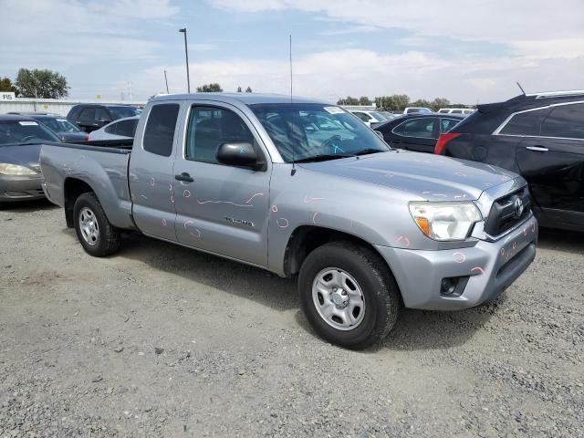 5TFTX4CN8EX040171 - 2014 TOYOTA TACOMA ACCESS CAB ვერცხლისფერი ფოტო 4