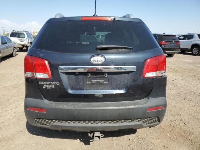 5XYKT4A22DG374231 - 2013 KIA SORENTO LX BLUE photo 6