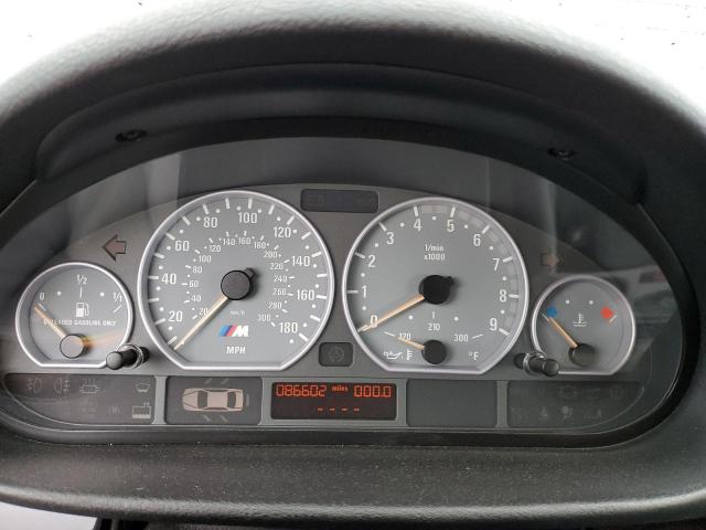 WBSBR93441EX20867 - 2001 BMW M3 CI BLACK photo 9