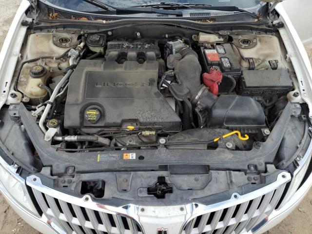 3LNHL2GC7BR756493 - 2011 LINCOLN MKZ WHITE photo 11