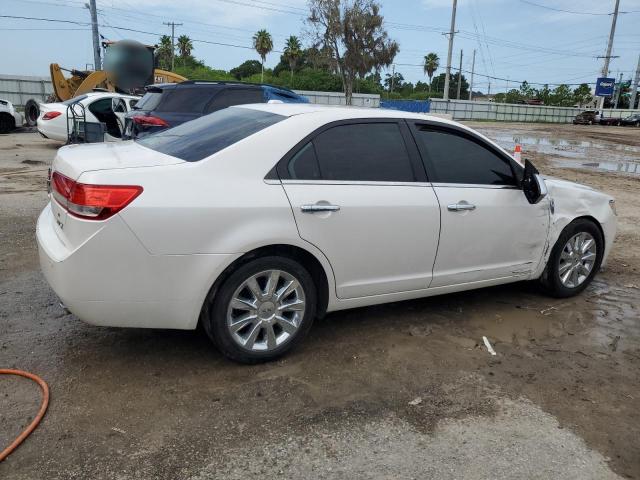 3LNHL2GC7BR756493 - 2011 LINCOLN MKZ WHITE photo 3