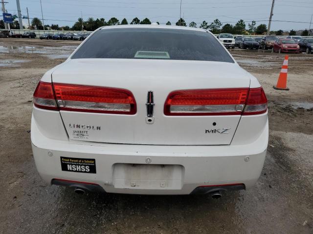 3LNHL2GC7BR756493 - 2011 LINCOLN MKZ WHITE photo 6