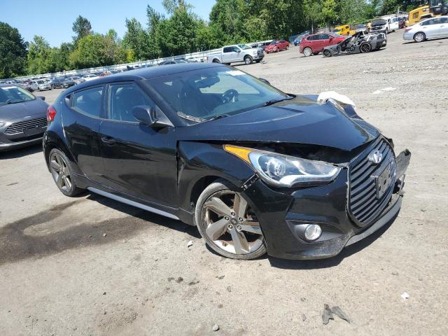KMHTC6AE0EU191187 - 2014 HYUNDAI VELOSTER TURBO 黑色 照片 4