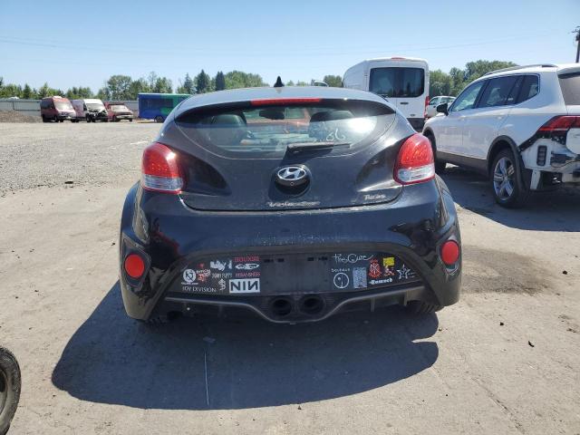 KMHTC6AE0EU191187 - 2014 HYUNDAI VELOSTER TURBO 黑色 照片 6