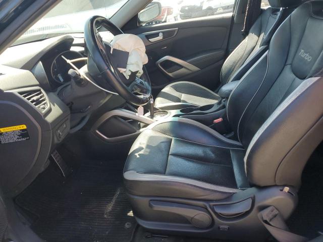KMHTC6AE0EU191187 - 2014 HYUNDAI VELOSTER TURBO 黑色 照片 7
