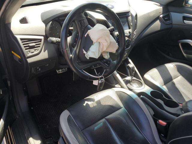 KMHTC6AE0EU191187 - 2014 HYUNDAI VELOSTER TURBO 黑色 照片 8