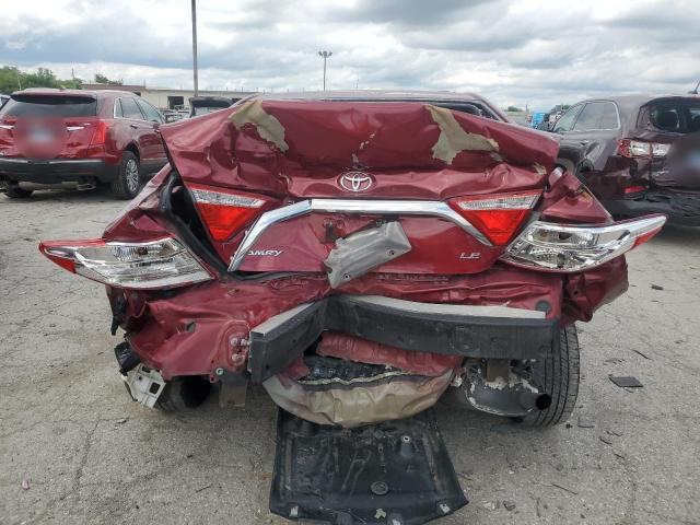 4T1BF1FK9HU630380 - 2017 TOYOTA CAMRY LE MAROON photo 6