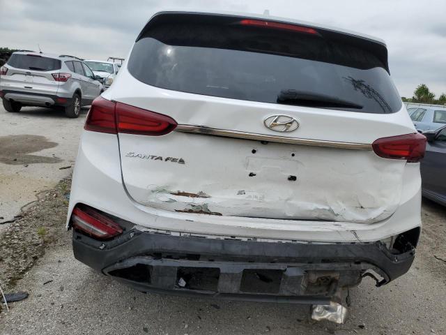 5NMS33AD6KH006570 - 2019 HYUNDAI SANTA FE SEL Blanco foto 6