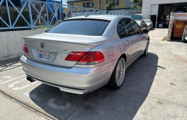 WBAHL835X7DT89553 - 2007 BMW ALPINA B7 ვერცხლისფერი ფოტო 4
