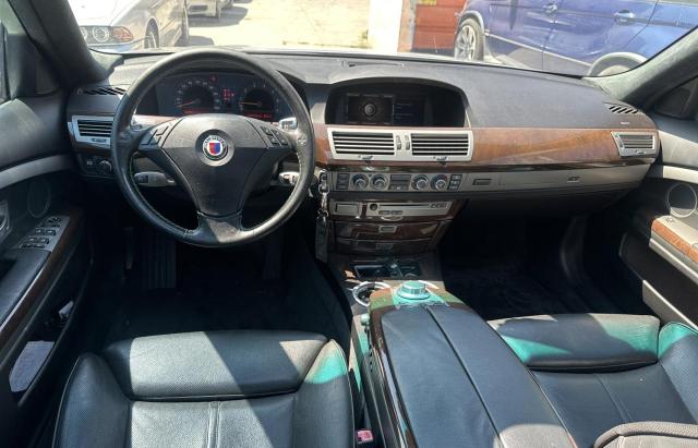 WBAHL835X7DT89553 - 2007 BMW ALPINA B7 ვერცხლისფერი ფოტო 9