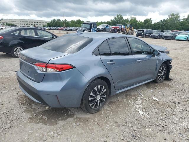JTDEPRAE7LJ028098 - 2020 TOYOTA COROLLA LE BLUE photo 3
