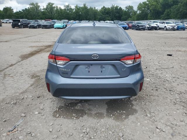 JTDEPRAE7LJ028098 - 2020 TOYOTA COROLLA LE BLUE photo 6