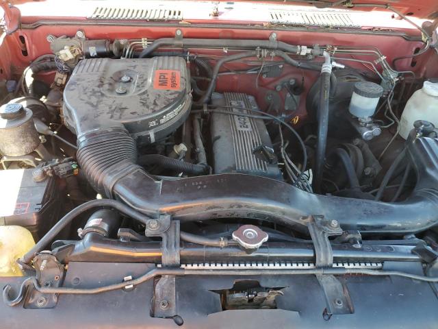 1N6SD16Y7LC327611 - 1990 NISSAN D21 KING CAB RED photo 11