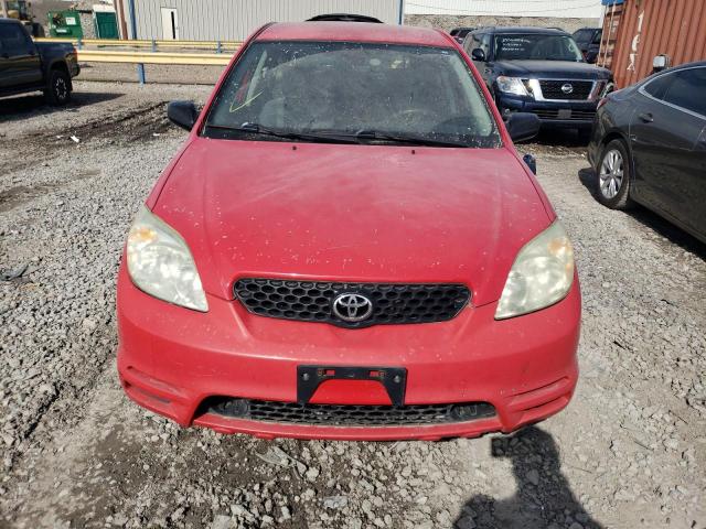 2T1KR32E23C087130 - 2003 TOYOTA COROLLA MA XR RED photo 5