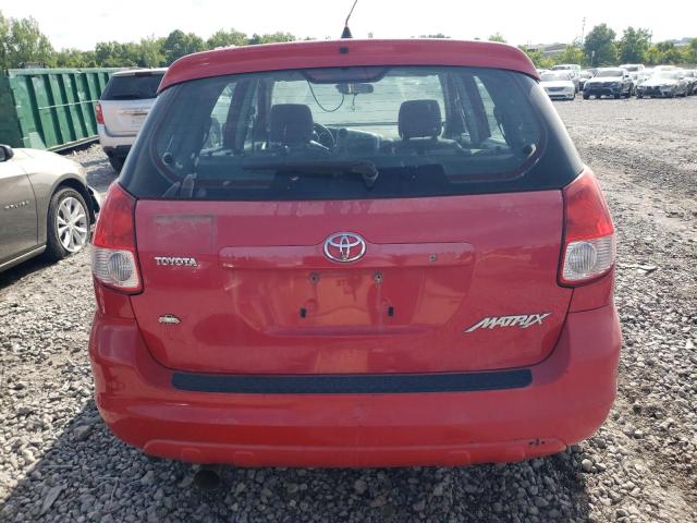 2T1KR32E23C087130 - 2003 TOYOTA COROLLA MA XR RED photo 6