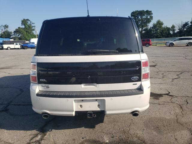2FMHK6C80JBA19659 - 2018 FORD FLEX SEL თეთრი ფოტო 6
