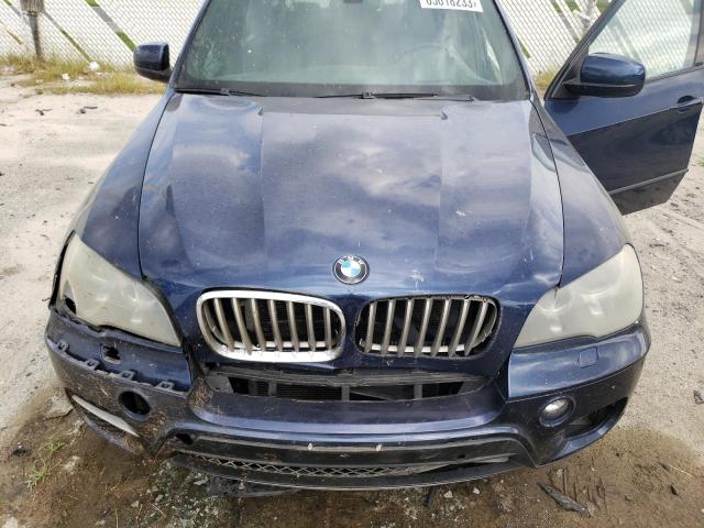 5UXZV8C56CL423102 - 2012 BMW X5 XDRIVE50I BLUE photo 12