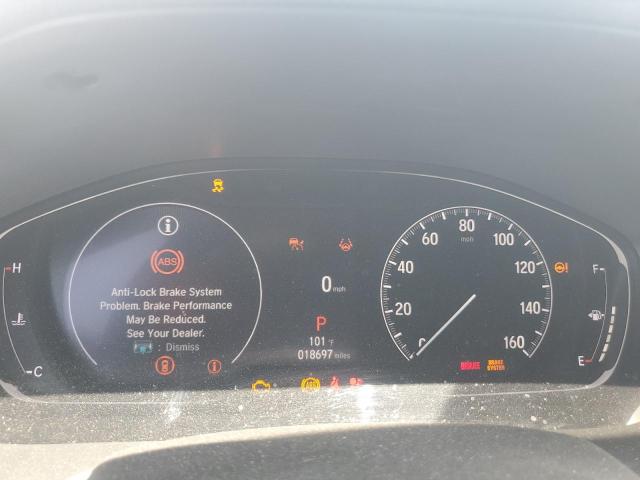 1HGCV1F33NA088745 - 2022 HONDA ACCORD SPORT 灰色 照片 9