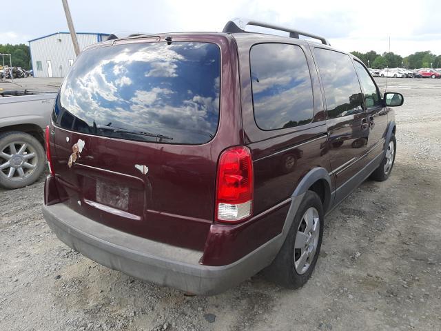 1GMDV33L26D117585 - 2006 PONTIAC MONTANA SV6 BURGUNDY photo 4