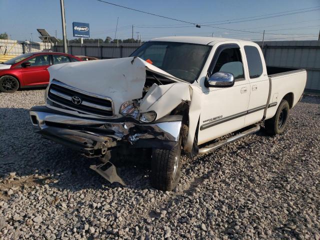 5TBRN34112S276046 - 2002 TOYOTA TUNDRA ACCESS CAB SR5 WHITE photo 1