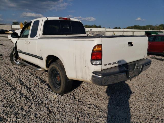 5TBRN34112S276046 - 2002 TOYOTA TUNDRA ACCESS CAB SR5 WHITE photo 2