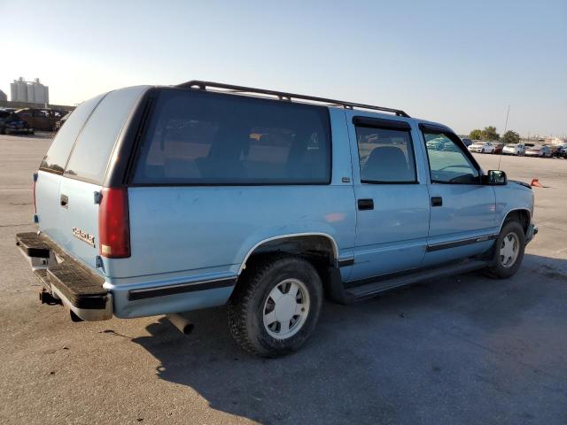 1GNEC16KXPJ376552 - 1993 CHEVROLET SUBURBAN C1500 BLUE photo 3