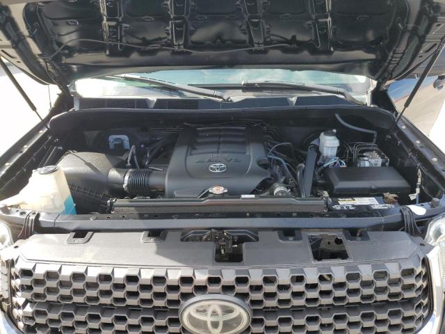 5TFRM5F17JX134537 - 2018 TOYOTA TUNDRA DOUBLE CAB SR/SR5 BLACK photo 11