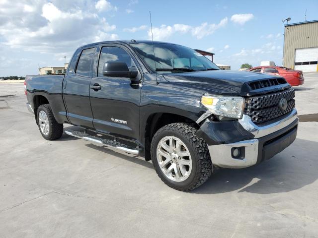 5TFRM5F17JX134537 - 2018 TOYOTA TUNDRA DOUBLE CAB SR/SR5 BLACK photo 4