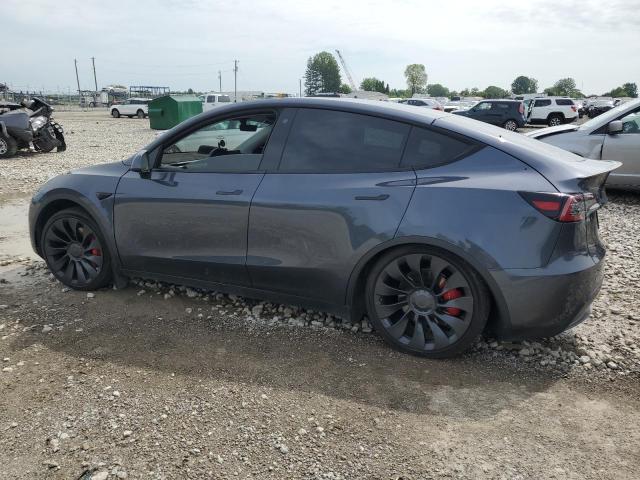 7SAYGDEF9NF455315 - 2022 TESLA MODEL Y GRAY photo 2