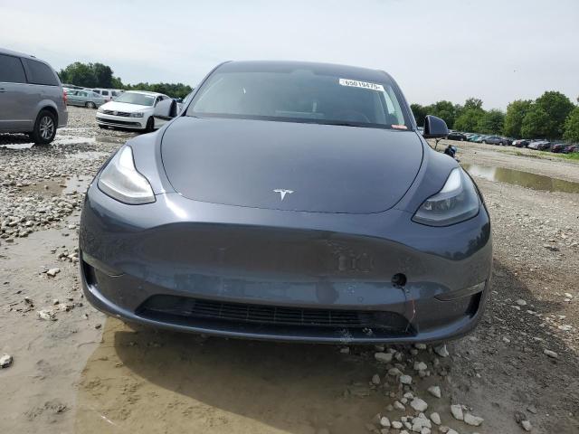 7SAYGDEF9NF455315 - 2022 TESLA MODEL Y GRAY photo 5