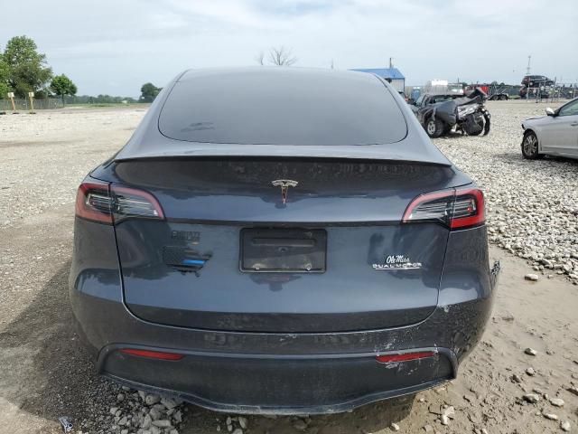 7SAYGDEF9NF455315 - 2022 TESLA MODEL Y GRAY photo 6