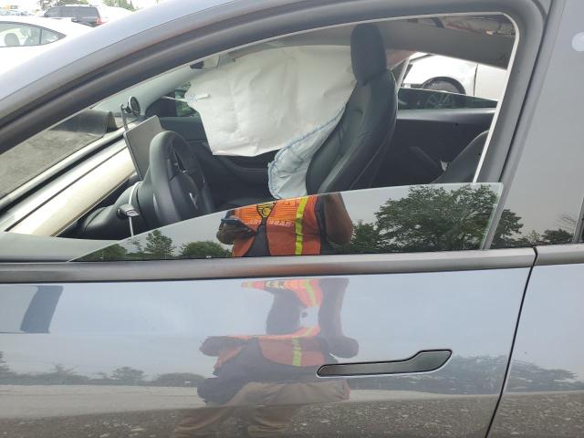 7SAYGDEF9NF455315 - 2022 TESLA MODEL Y GRAY photo 8