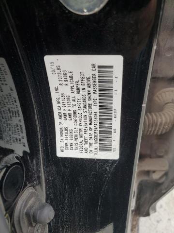 1HGCR3F84FA025084 - 2015 HONDA ACCORD EXL BLACK photo 12