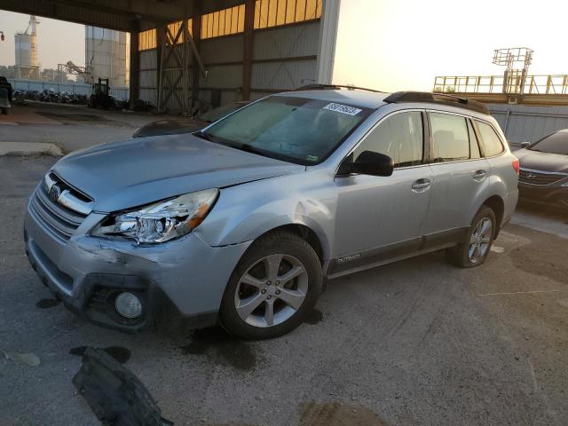 4S4BRCACXE3270105 - 2014 SUBARU OUTBACK 2.5I SILVER photo 1