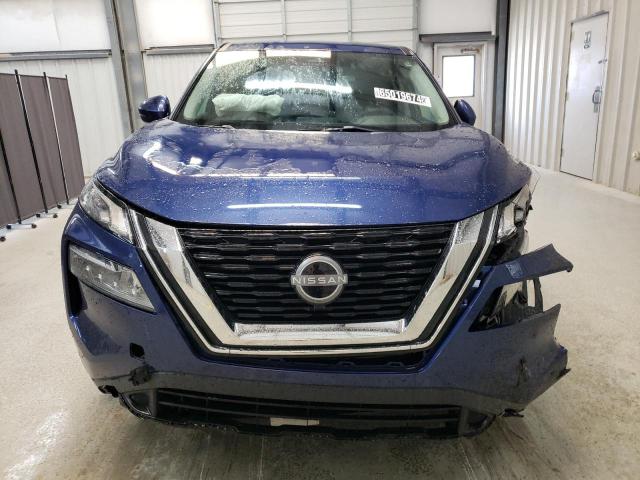 5N1BT3BA9NC706246 - 2022 NISSAN ROGUE SV BLUE photo 5