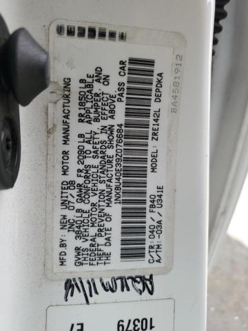 1NXBU40E39Z076684 - 2009 TOYOTA COROLLA BASE WHITE photo 13