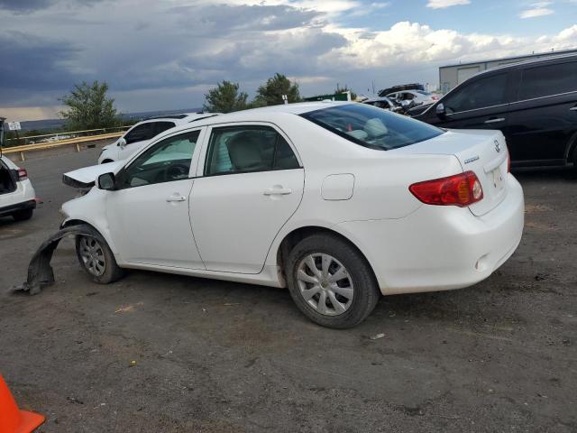 1NXBU40E39Z076684 - 2009 TOYOTA COROLLA BASE WHITE photo 2
