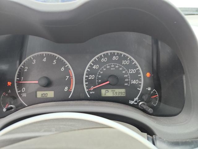 1NXBU40E39Z076684 - 2009 TOYOTA COROLLA BASE WHITE photo 9