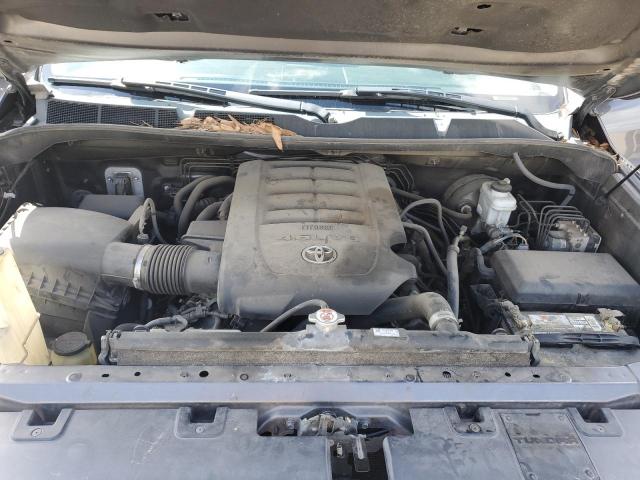 5TFRM5F15KX137146 - 2019 TOYOTA TUNDRA DOUBLE CAB SR/SR5 GRAY photo 11