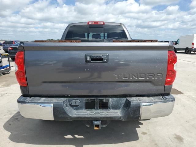 5TFRM5F15KX137146 - 2019 TOYOTA TUNDRA DOUBLE CAB SR/SR5 GRAY photo 6