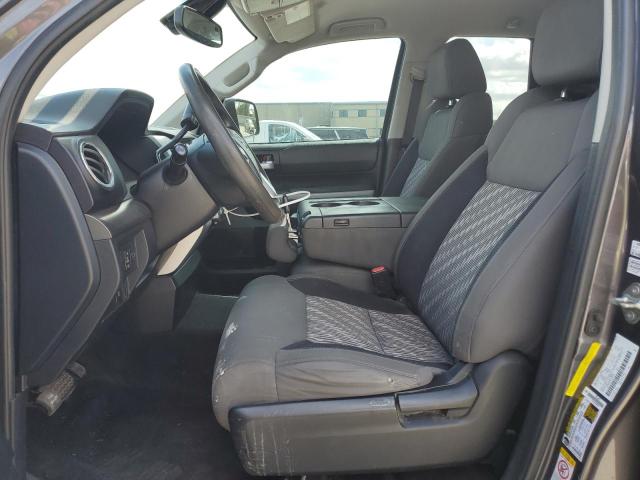 5TFRM5F15KX137146 - 2019 TOYOTA TUNDRA DOUBLE CAB SR/SR5 GRAY photo 7