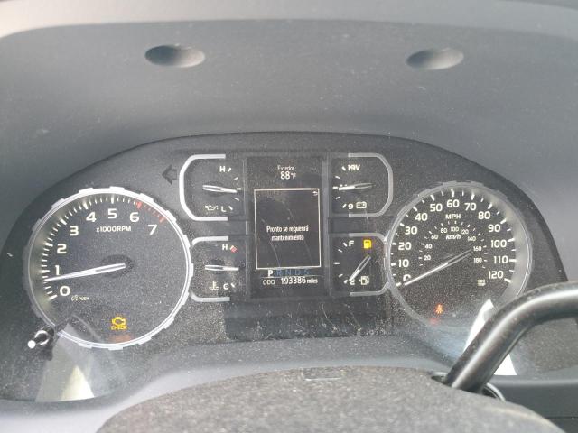 5TFRM5F15KX137146 - 2019 TOYOTA TUNDRA DOUBLE CAB SR/SR5 GRAY photo 9